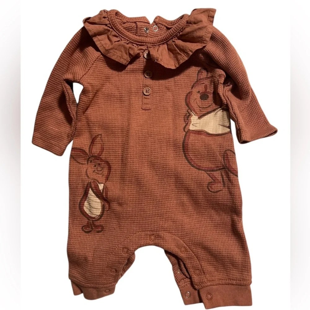Disney Baby Winnie the Pooh Long Sleeve Romper 0/3 months